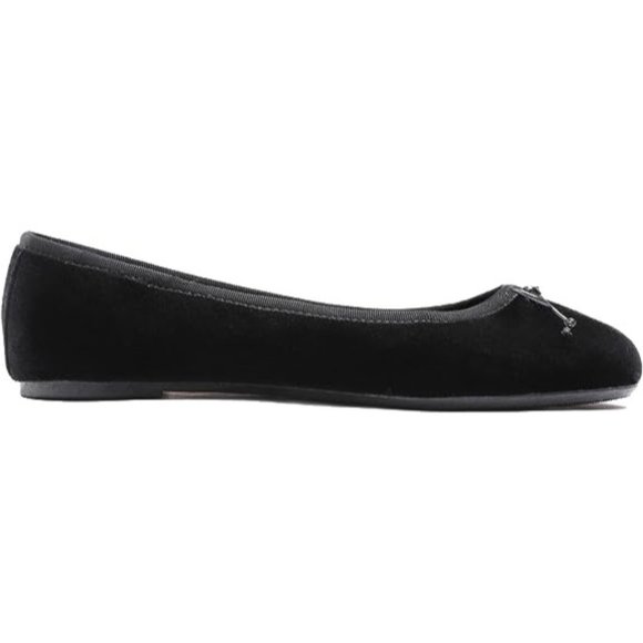 FEVERSOLE Women's Ultra Soft Memory Foam Cushioned Faux Suede Ballet Flats Sz 9 - Picture 4 of 5